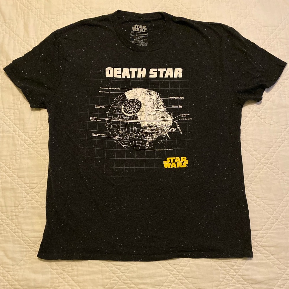 Like new Star Wars Death Star t-shirt